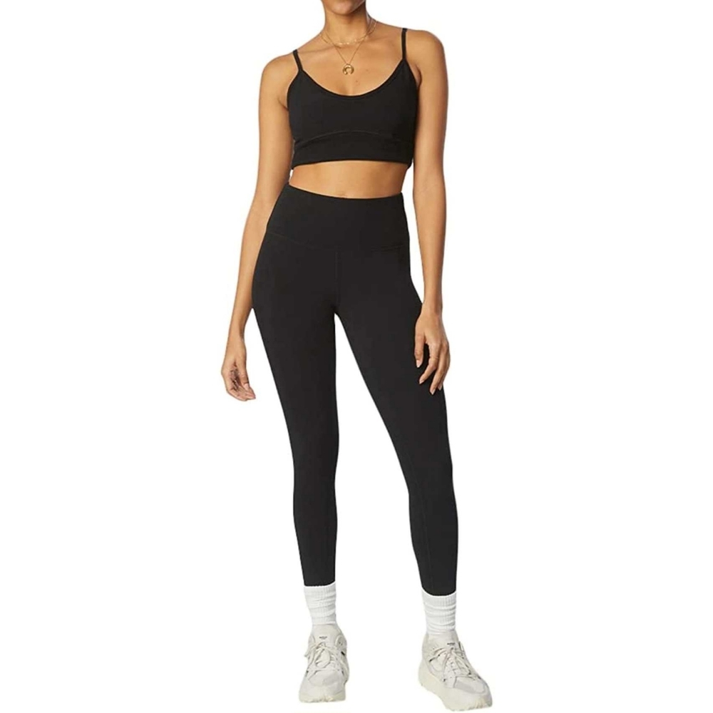 Bandier x Sincerely Jules The Meadow Legging in Black - Picture 5 of 10